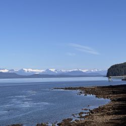 Brown Bear Lodge - Beautiful view coming back...soon we saw a pod of whales breaching.