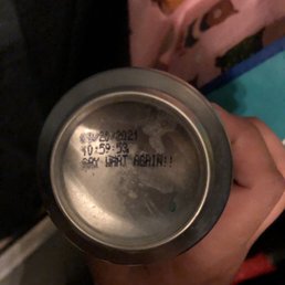 Expired beer from last year. Expired beer from last year.
