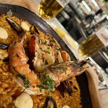 Del Mar - Seafood Paella - yum! - Spanish Near Me - Washington, DC, District of Columbia Del Mar - Seafood Paella - yum! - Spanish Near Me - Washington, DC, District of Columbia