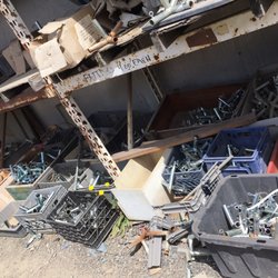 Bataeff Salvage - Metal brackets for custom awning or shade structure? So many possibilities...