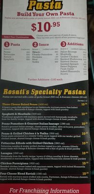 Menu photo 1 Rosati's Pizza Loves Park, IL