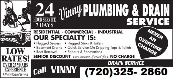 Slide of Vinny's Plumbing
