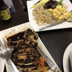 Gerry's - Grilled squid and special house fried rice
