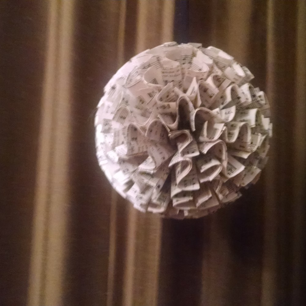 Crafty Reader Designs - A distant view of the orb ornament. - Arts & Crafts Near Me - Acworth, Georgia