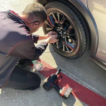 Discount Tire - Logan working on my car. - Tires Near Me - San Antonio, Texas