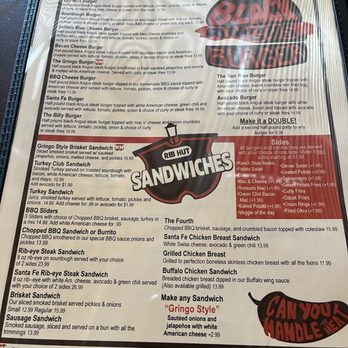 Rib Hut - Menu - Barbeque Near Me - El Paso, Texas Rib Hut - Menu - Barbeque Near Me - El Paso, Texas