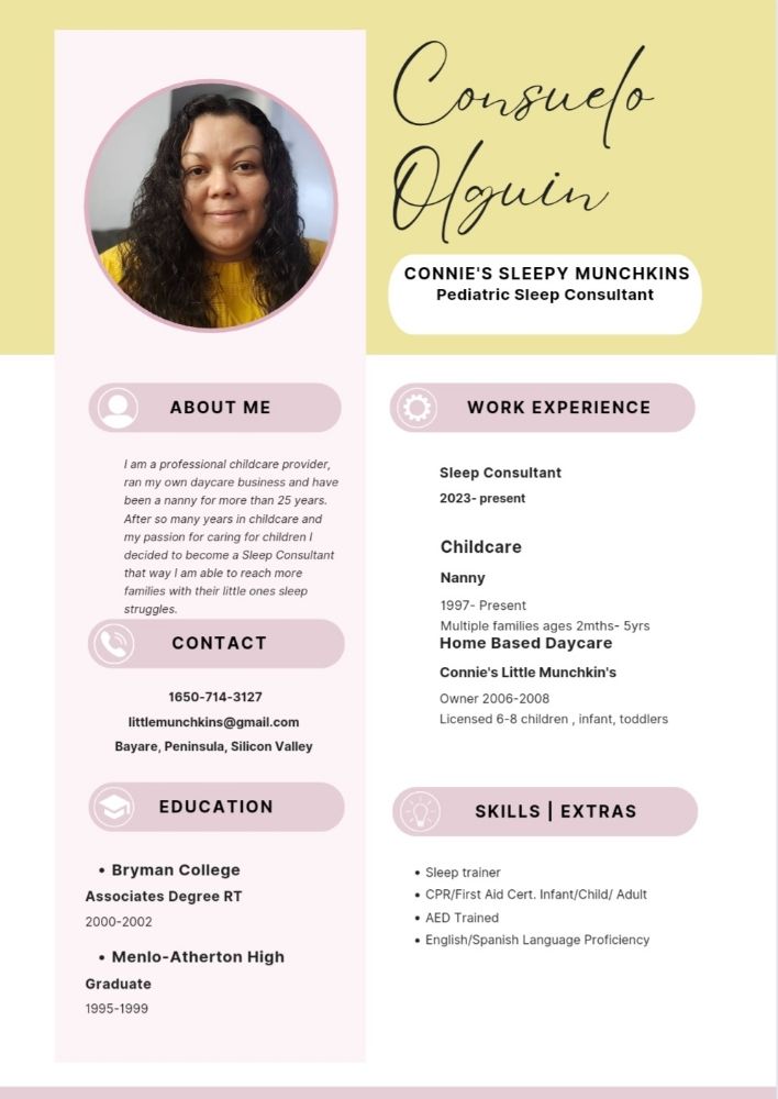 Connie's Sleepy Munchkins - sleep specialist in East Palo Alto, CA