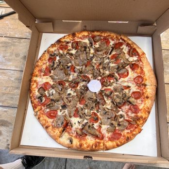 Larco Bros. Pizzeria - a pizza in a box - Pizza Near Me - Auburn Hills, Michigan