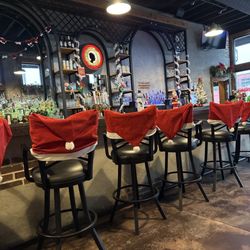 The Frenchman's Widow - Front lower level bar area. Nice place