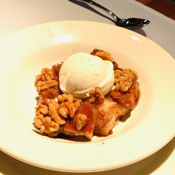 Houston's Restaurant - Apple Walnuts Apple Walnut Cobbler - Steakhouses Near Me - Pasadena, California Houston's Restaurant - Apple Walnuts Apple Walnut Cobbler - Steakhouses Near Me - Pasadena, California