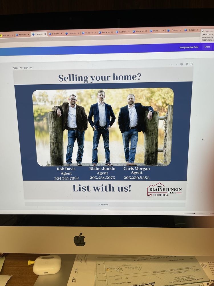 THE BLAINE JUNKIN TEAM KELLER WILLIAMS REALTY Real Estate Agents