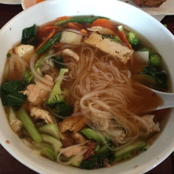 Monster Pho - Vegetable pho and added chicken! - Vietnamese Near Me - Oakland, California Monster Pho - Vegetable pho and added chicken! - Vietnamese Near Me - Oakland, California