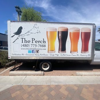The Perch Brewery - Awesome logo on their truck - Gastropubs Near Me - Chandler, Arizona The Perch Brewery - Awesome logo on their truck - Gastropubs Near Me - Chandler, Arizona