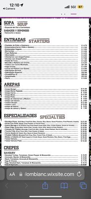 Menu photo 6 Ritchie’s Colombian Restaurant College Park, MD Menu photo 6 Ritchie’s Colombian Restaurant College Park, MD