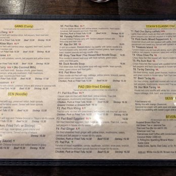 Titaya's Thai Cuisine - Menu - Thai Near Me - Austin, Texas Titaya's Thai Cuisine - Menu - Thai Near Me - Austin, Texas