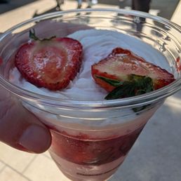 Strawberry Romanoff Strawberry Romanoff