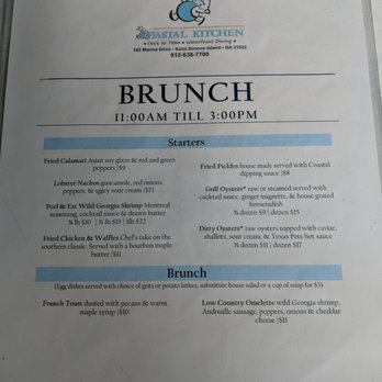 Coastal Kitchen - Oysters are the only menu item they needed on the menu - Seafood Near Me - Saint Simons Island, Georgia