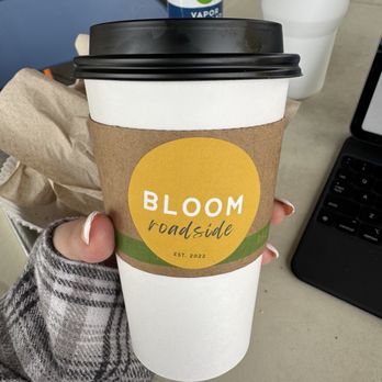 Bloom Roadside - Maple latte - Donuts Near Me - Milton, Georgia