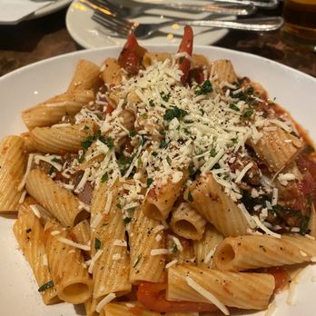 Grazie Ristorante Italiano - Rigatoni with spicy sausage - Italian Near Me - Bothell, Washington Grazie Ristorante Italiano - Rigatoni with spicy sausage - Italian Near Me - Bothell, Washington