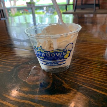 The Meadows Original Frozen Custard - Mini scoop - Ice Cream & Frozen Yogurt Near Me - Williamsburg, Virginia The Meadows Original Frozen Custard - Mini scoop - Ice Cream & Frozen Yogurt Near Me - Williamsburg, Virginia