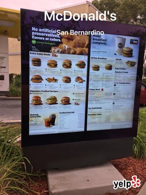 Menu photo 2 McDonald's San Bernardino, CA Menu photo 2 McDonald's San Bernardino, CA