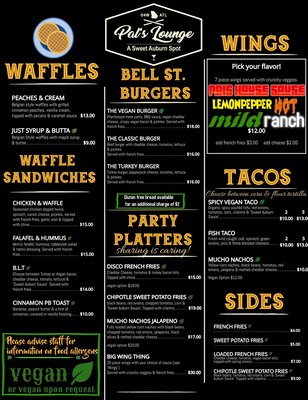 Menu photo 2 Pal’s Lounge Atlanta, GA Menu photo 2 Pal’s Lounge Atlanta, GA