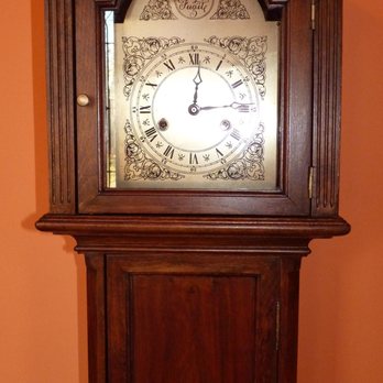 Black Cat Restoration - Antique Grandfather Clock-Case Repaired & Restored - Furniture Repair Near Me