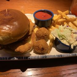 Crunch-Fried Flounder Sandwich