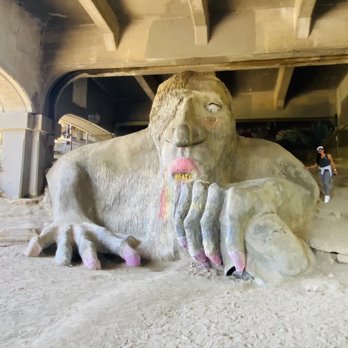 Fremont Troll - Public Art Near Me - Seattle, Washington