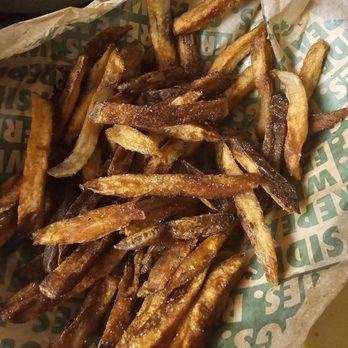Wingstop - Burnt fries!! This is the worst Wing Stop ever!! Ordered a 50 piece party pack. NOTHING IS EVER CORRECT AT THIS PLACE. - Chicken Wings Near Me - Chico, California