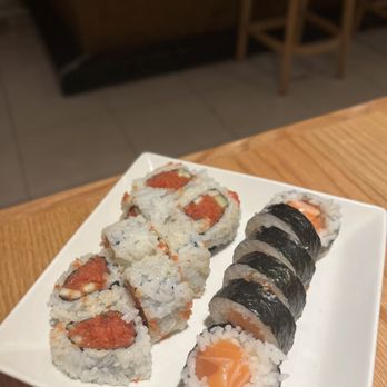 Sushi Dake - Spicy Tuna Cut Roll, Salmon Cut Roll - Japanese Near Me - Burbank, California Sushi Dake - Spicy Tuna Cut Roll, Salmon Cut Roll - Japanese Near Me - Burbank, California