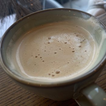 Sotta - Dirty chai latte. Absolutely no flavor. The barista is not a barista as the pour and top foam is just second wave stuff. - Mediterranean Near Me - Burbank, California Sotta - Dirty chai latte. Absolutely no flavor. The barista is not a barista as the pour and top foam is just second wave stuff. - Mediterranean Near Me - Burbank, California