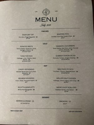 Menu photo 3 Leu Leu Encinitas, CA Menu photo 3 Leu Leu Encinitas, CA