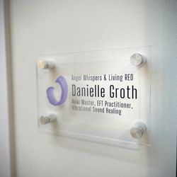I Am Well-Reiki and EFT - Door sign