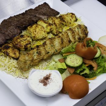 Sharmz Mediterranean Restaurant - Golden Waziri Platter - Mediterranean Near Me - Brampton, Ontario Sharmz Mediterranean Restaurant - Golden Waziri Platter - Mediterranean Near Me - Brampton, Ontario