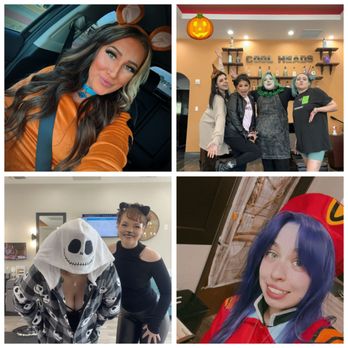 Cool Heads - Halloween @ CoolHeads Salon For Men. Bringing out the imaginative spirit of the season by CoolHeads staff members. #coolheadsmen - Men's Hair Salons Near Me - Plano, Texas