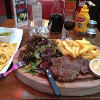 Au Diable des Lombards - NY steak with red wine - Breakfast & Brunch Near Me - Paris, 75