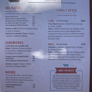The Food Shack - Bbq menu - Acai Bowls Near Me - Middletown, Rhode Island