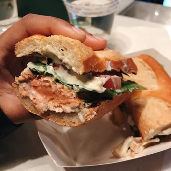 Market Grill - Salmon sandwich - Seafood Near Me - Seattle, Washington
