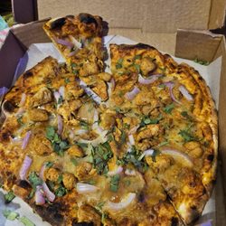 Tarka Indian Kitchen - Great pizza with perfect thin crust.