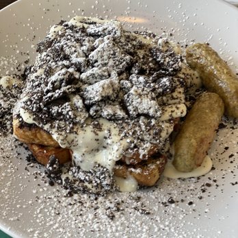 Rise & Grind - Cookies and cream French toast - Coffee & Tea Near Me - Patchogue, New York