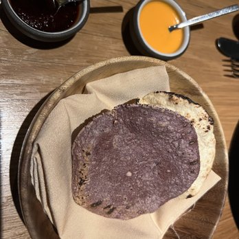 Cosme - Starter Tostada and Homemade Hot Sauce - Mexican Near Me - New York, New York Cosme - Starter Tostada and Homemade Hot Sauce - Mexican Near Me - New York, New York