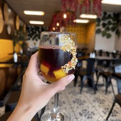 Seventy1 Bistro - Sangria inside