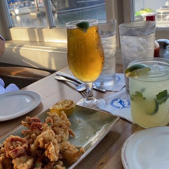 Bluewater Grill - Calamari, cucumber mojito, and Pacifico - Seafood Near Me - Coronado, California