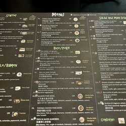 Firenzen - Menu with suggested