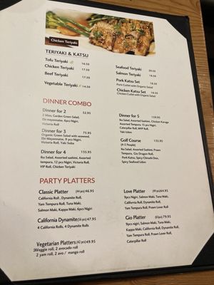 Menu photo 1 Sushi Gio Langley, BC