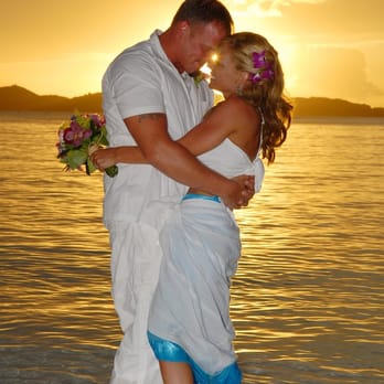 Island Style Weddings - Magical moment on Trunk Bay, St John USVI - Wedding Planning Near Me