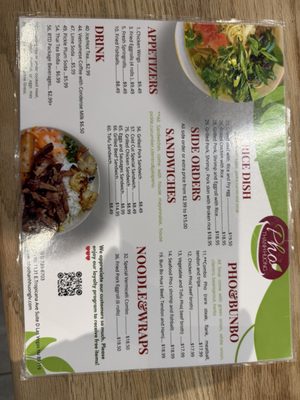 Menu photo 2 Pho Thanh Huong Las Vegas, NV Menu photo 2 Pho Thanh Huong Las Vegas, NV