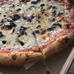 Mushroom pizza