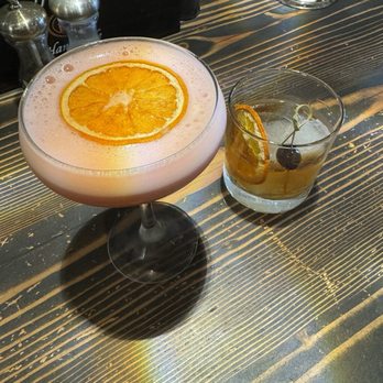 Saltyard - Blood orange Drop and old fashioned - New American Near Me - Burlingame, California Saltyard - Blood orange Drop and old fashioned - New American Near Me - Burlingame, California